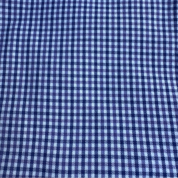 UNTUCKit Men's Blue/Purple Gingham Dress Shirt, 3XL - Picture 4 of 10